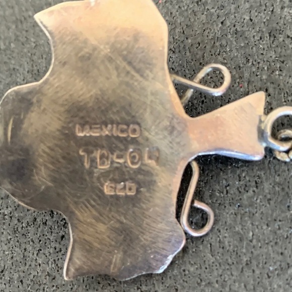 Pendant, Steel, Grapes Pendant, Wine Lovers, 2 inches, Fashion Jewlery - Picture 3 of 3